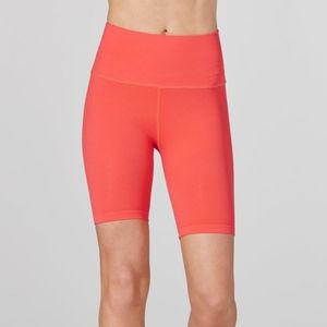 NWT LUNE x Barry's Cayenne Red Luna Rib Bike Short M